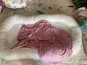 愛(ài)子園嬰兒床中床新生兒寶寶睡覺(jué)便攜式可移動(dòng)多功能嬰兒仿生床 莫蘭迪粉+【包帶】【0-12個(gè)月】 曬單實(shí)拍圖