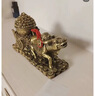 喜?？迭S銅牛拉車(chē)擺件牛拉聚寶盆金蟾財(cái)袋牛生肖金牛家居辦公室桌裝 一款 牛拉聚寶盆 小號(hào) 26*9.5*15 曬單實(shí)拍圖