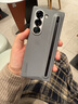 三星（SAMSUNG）Galaxy Z Fold6原裝手機(jī)殼纖巧S Pen保護(hù)殼原廠手機(jī)套前后殼帶筆 灰色-順豐包郵 曬單實(shí)拍圖