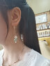 古語今風(fēng) 古風(fēng)耳環(huán)長款修飾臉型耳墜配旗袍漢服復(fù)古耳飾2025新款潮女 清音 精品925銀耳鉤 曬單實拍圖