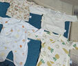 貝瑞加（Babyprints）新生兒連體衣純棉嬰兒衣服四季爬服A類(lèi)柔軟護肚寶寶內衣 松鼠52 曬單實(shí)拍圖