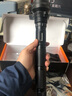 神火（SupFire）L12強(qiáng)光手電筒多功能26650加長(zhǎng)可充電式超亮遠(yuǎn)射5000戶外探照燈 L3-S加長(zhǎng)款三電雙槽5000 曬單實(shí)拍圖