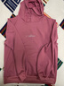 皮爾卡丹（pierre cardin）24年純棉遮肚子顯瘦百搭連帽上衣女長(zhǎng)袖衛(wèi)衣女韓版 藕粉 L 建議110-120斤 曬單實(shí)拍圖