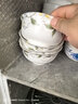金嵐玉唐山骨瓷餐具5英寸金鐘碗6個(gè)碗套裝大米飯碗面碗6個(gè)優(yōu)惠裝 香榭麗舍-5英寸金鐘碗6個(gè) 曬單實(shí)拍圖
