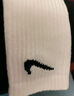 耐克（NIKE）官方男襪女襪25春季新款運(yùn)動(dòng)襪透氣短襪快干休閑跑步足球籃球襪子 SX7676-100  三雙裝/長(zhǎng)襪透氣 M 曬單實(shí)拍圖