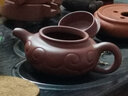 宜興紫砂壺名家全手工精品 原礦正品大紅袍如意仿古茶壺功夫茶具 曬單實(shí)拍圖