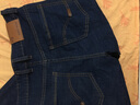 真維斯戶(hù)外運動(dòng)春秋季男士直筒青少年棉質(zhì)牛仔褲男裝褲子款 藍色 【8010】 32 曬單實(shí)拍圖