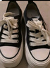達芙妮牛皮厚底松糕小白鞋女舒適百搭運動(dòng)休閑鞋女4623101143 黑色 37  曬單實(shí)拍圖