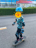酷峰輪滑頭盔滑板兒童護具套裝成人男女溜冰鞋護臀護膝專(zhuān)業(yè)防護裝備 8件套 藍護具+頭盔+包 體重60-110斤 曬單實(shí)拍圖