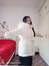皮爾卡丹2023年新款大毛領(lǐng)羽絨服女氣質(zhì)短款收腰白鴨絨加厚韓版冬外套 白色+真狐貍毛(現(xiàn)貨) S 85-120斤 曬單實(shí)拍圖