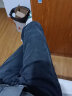 卡帝乐鳄鱼（CARTELO）牛仔裤男春夏季休闲裤男弹力修身小脚裤男裤 黑色 28 实拍图
