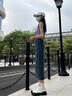 啟動(dòng)引擎高腰開(kāi)叉牛仔半身裙女2025年新款夏季小個(gè)子a字半裙復(fù)古包臀長(zhǎng)裙 懷舊藍(lán) M 曬單實(shí)拍圖