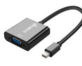 時(shí)雨（SIYUNR）Mini DP轉HDMI/VGA轉換器 1080P高清線(xiàn) 蘋(píng)果雷電口筆記本電腦視頻連接顯示器電視投影儀轉接頭 SY-MDV10 Mini DP轉VGA 曬單實(shí)拍圖