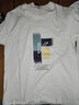 啄木鳥(niǎo)【2件】短袖T恤男士純棉體恤男夏裝男生打底汗衫圓領(lǐng)休閑上衣服潮 309白色+2271白色 M （100-110斤） 曬單實(shí)拍圖