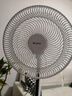 格力（GREE）電風(fēng)扇家用客廳低噪臺式遙控省電七葉大風(fēng)量落地扇節能搖頭電扇立式辦公宿舍床頭空氣循環(huán)扇 FD-35X67Bh7白 曬單實(shí)拍圖
