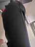 FSHE高腰闊腿褲女2025春夏秋高級(jí)感設(shè)計(jì)窄版拖地褲直筒西裝褲休閑褲女 灰色 L 曬單實(shí)拍圖