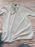 啄木鳥polo衫女短袖夏季運動上衣棉有翻領t恤女工作服定制印logo 白色 XL 130-145斤 曬單實拍圖