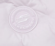 Skechers斯凱奇兒童羽絨服梭織短款冬季新款女童保暖連帽外套P424G002 云霧紫/02PM 165 cm 曬單實(shí)拍圖