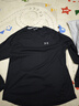 安德瑪（UNDERARMOUR）DFO男子圓領(lǐng)運動(dòng)休閑長(cháng)袖T恤1302355 黑色001 2XL 曬單實(shí)拍圖
