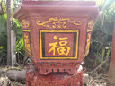 靈臺(tái)山水泥花盆模具六角歐式加厚盆景模子模型小號(hào)塑料戶外花盆裝飾擺件 42六角荷花 曬單實(shí)拍圖