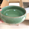 靈青坊青瓷手工茶洗陶瓷杯洗筆洗功夫茶具哥窯冰裂紋開(kāi)片可養水洗水盂大號茶道茶杯收納碗煙灰缸花盆居家擺件 哥窯梅子青 曬單實(shí)拍圖