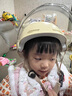 友柏電動摩托車母子頭盔兒童男女士3C認(rèn)證安全帽國標(biāo)防曬電瓶車半盔 3C摩卡色【透明短鏡】 無護(hù)耳款式 曬單實(shí)拍圖