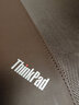 聯(lián)想ThinkPad 14英寸筆記本超級本內膽包 0B95779 磁吸卡扣式 棕褐色 適用于14英寸以下筆記本電腦 曬單實(shí)拍圖