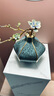 漢時（Hense）琺瑯彩玄關(guān)擺件客廳酒柜電視柜裝飾品高檔陶瓷花瓶喬遷搬家禮物 陶瓷-琺瑯彩工藝-A款(HDA-M872) 曬單實拍圖