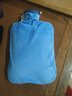 樹(shù)鄰熱水袋可拆洗注水超大號暖床上熱敷暖腳暖床神器3升大容量暖水袋 3升超大號·【深邃藍】+絨布外套 曬單實(shí)拍圖