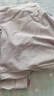 安之伴睡衣女秋季純棉套裝可外穿親膚休閑翻領(lǐng)開衫長袖長褲女士家居服 A菱花白 L 曬單實(shí)拍圖