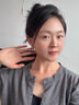 DAISY DREAM美拉德咖色不規(guī)則滴釉耳環(huán)女2025新款爆款耳釘百搭輕奢高級(jí)感耳飾 美拉德咖色耳環(huán)【925銀針】 曬單實(shí)拍圖