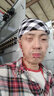 伊洛芙 韓國運動(dòng)束發(fā)帶潮男女洗臉頭套韓版跑步健身吸汗頭帶簡(jiǎn)約頭飾 黑白格子 曬單實(shí)拍圖