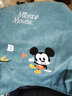 迪士尼（Disney）兒童罩衣秋冬防水反穿衣燈芯絨寶寶吃飯罩衣加厚圍兜 唐老鴨（4-6歲）110-120 曬單實(shí)拍圖