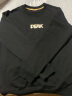 匹克（PEAK）运动卫衣男新款针织logo休闲百搭运动上衣宽松学生青少年套头衫-S 黑色-3021 M 实拍图
