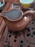 尊壺 宜興紫砂公道杯手工分茶器茶海 大紅袍三足公道杯 曬單實拍圖