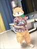 G.DUCKKIDS童裝女童夏裝套裝2024新款兒童衣服女夏季短袖時(shí)尚碎花T恤兩件套 黃色 110 適合100-110cm年齡4-5歲cm 曬單實(shí)拍圖