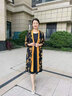 歐巴頓胖媽媽夏裝裙子中老年女裝氣質(zhì)40歲50氣質(zhì)雪紡連衣裙大碼寬松顯瘦 綠色 2XL/175【建議100-115斤】 曬單實(shí)拍圖
