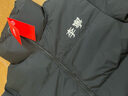 李寧火鍋羽絨服男女同款保暖寬松立領(lǐng)鴨絨短款防風(fēng)面包服外套上衣 黑色 XL 曬單實(shí)拍圖