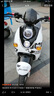 杰帆（JF）燃油小龜125cc踏板摩托車踏板車助力車摩托休閑山地沙灘車場(chǎng)地車 黑白字母 豪華款 曬單實(shí)拍圖