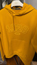 哈吉斯（HAZZYS）男裝 春秋款連帽純色減齡運動(dòng)休閑衛衣男ABTZE03AE06 芥末黃色MT L (175/96A 48) 曬單實(shí)拍圖
