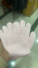 GOBABYGO丹麥兒童手套寶寶女童男童保暖幼兒五指手套秋冬季1-4歲分指針織 柔粉色 1-2歲 曬單實(shí)拍圖