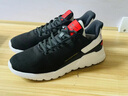 鴻星爾克（ERKE）男士休閑鞋男鞋運動(dòng)休閑透氣戶(hù)外跑步網(wǎng)鞋飛織軟底舒適輕便鞋子男 黑色 41 曬單實(shí)拍圖