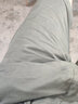 我的速度休閑短褲男夏季潮流百搭馬褲純棉外穿男士中褲沙灘褲灰色五分褲潮 軍綠色【純棉透氣】 30 曬單實(shí)拍圖