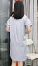 莫代爾 冰絲睡裙女夏季睡衣性感女士連衣裙夏天連體仿真絲2025年新款春  豆沙粉(睡裙) XL【115-130斤】 曬單實(shí)拍圖