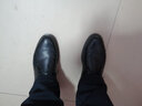 奧康品牌棉鞋男冬季加絨保暖男士皮鞋真皮休閑加厚棉皮鞋爸爸鞋 黑色195019076 43 曬單實(shí)拍圖