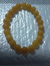 京佳胖東來(lái)同款黃色蜜蠟手串傲然黃玉髓手鏈質(zhì)感細膩女款 水晶飾品 5A精選珠徑約8mm【小號女款】 曬單實(shí)拍圖