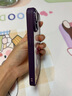 圣圖朗草莓熊適用蘋果16手機殼iphone14Plus自帶鏡頭膜15promax可愛女粉色13卡通11透明全包硅膠12保護(hù)套 【絕絕紫-害羞草莓熊】閃粉鏡頭膜-透明 iPhone 14 曬單實拍圖