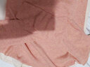 尚都比拉秋季新款針織衫花朵紐扣純色半高領(lǐng)打底衫女長(cháng)袖 粉色 S 曬單實(shí)拍圖