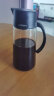 阿司倍鹭（ASVEL）大号玻璃油壶油瓶调味瓶 自动开合调料瓶酱油醋瓶 黑色650ml 实拍图