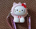 楚歌質(zhì)優(yōu)品 硅膠小包包迷你卡通美樂(lè )蒂零錢(qián)包單肩小斜挎可愛(ài)凱蒂貓女孩寶寶潮 零錢(qián)包圓頭小花兔子 曬單實(shí)拍圖